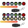 2X 3.5 Inch LED Fog Lights Dynamic Angel Eye Headlight 12V LED Work Light Car Auxiliary Headlight Daytime Running Light For Car