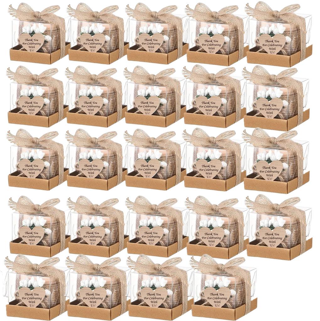 Guest Gift Candle for Wedding Wooden Tealight Candle Holders Bridal Shower Thank You Gifts for Baby Shower Christmas Candlestick