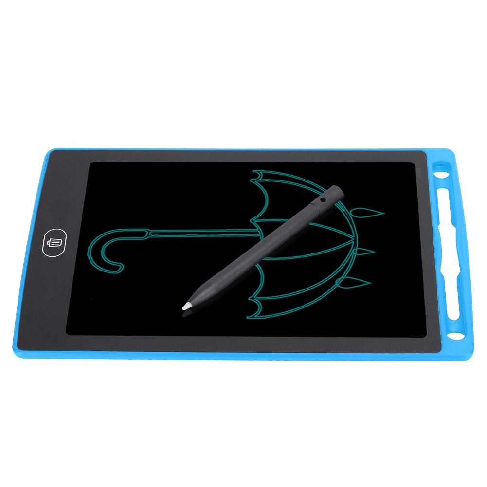 8.5in LCD Writing Pad Children Smart Graffiti Drawing Board Monochrome Handwriting(bleu Fonce )