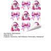 Festive Window Clings Christmas Wall Stickers, Self-Adhesive Decals for Home Holiday Party DIY Murals Decor, Waterproof PVC Art Decor