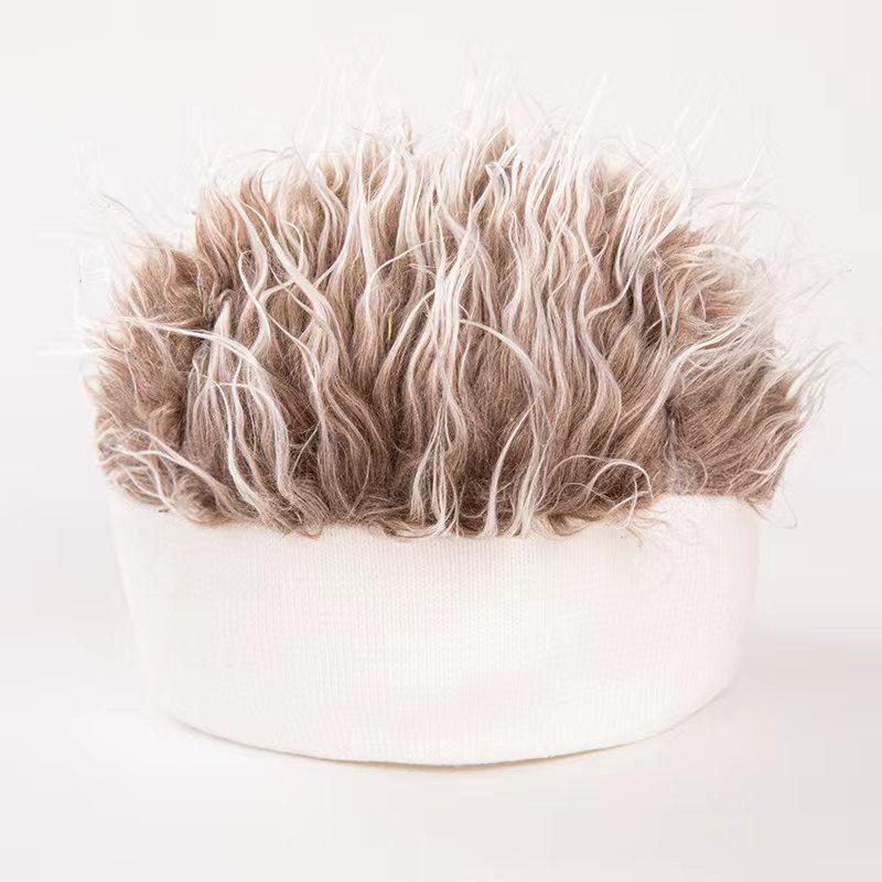 Retro Plush Brimless Knit Hat - Men's Autumn/Winter Trend