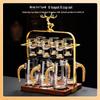 Luxury Crystal Glass Chinese Baijiu Serving Set