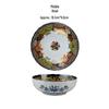 Mino Ware Japanese Retro Ceramic Tableware Set: Plates, Dishes, and Rice Bowls