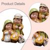 Christmas Nativity Scene Statue Holy Family Collection Gift Craft, Tabletop Ornament, Jesus
