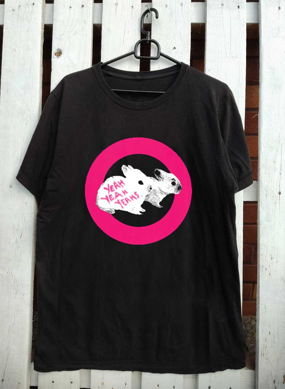 NEW Collection YEAH YEAH YEAHS BAND Gift For Fan Black All Size T-Shirt PP23 S