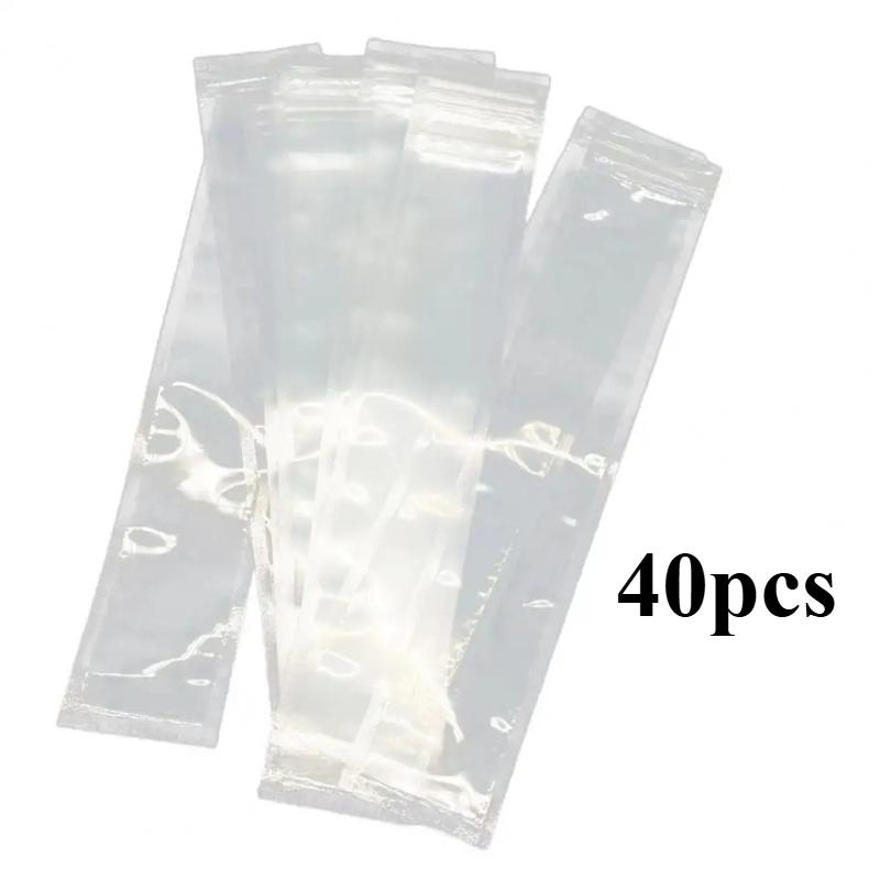 Disposable Popsicle Mold Bags BPA-Free Freezer Tubes with Zip Seals and Funnel  for Ice Pops Yogurt Juice Smoothies