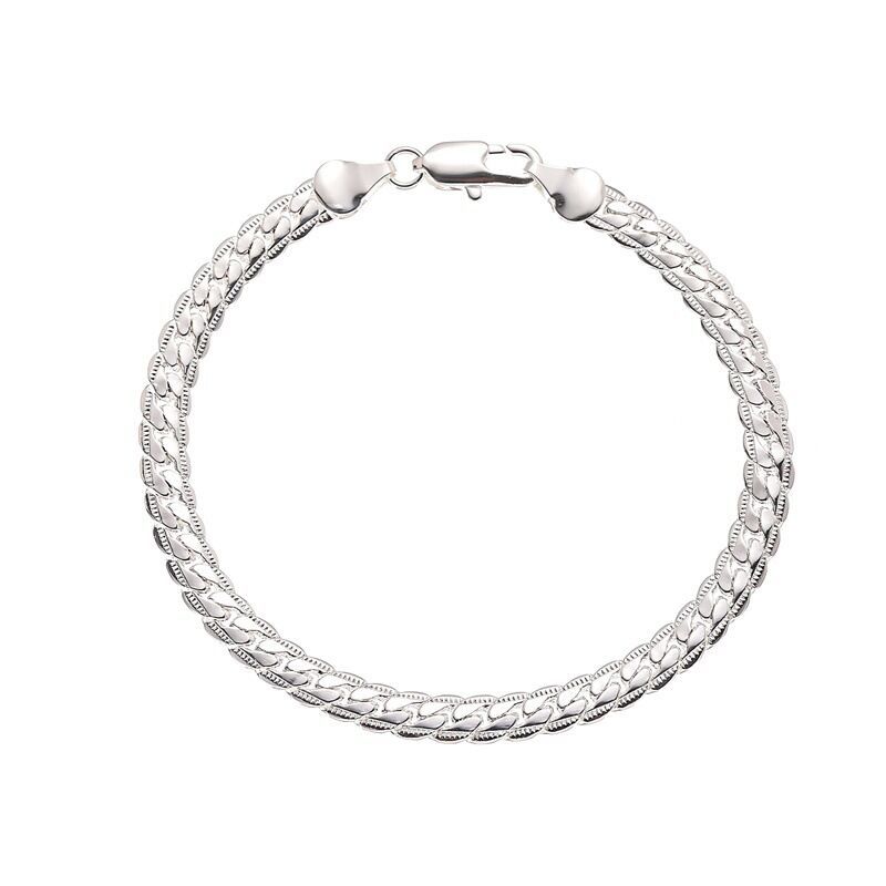 Full Side Necklace Bracelet European and American Jewelry