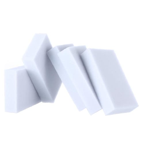 Magic Cleaning Sponge Pack, 100 Magic Eraser Sponges, Melamine Foam Cleaning Pads, Eraser Sponges for Full Bathroom and Kitchen Floors, Baseboards, an