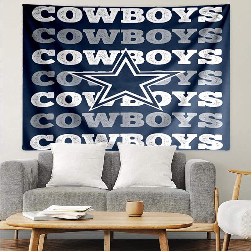 Dallas Cowboys Tapestry for Bedroom Aesthetic Classroom Tapestries Wall Hanging for Living Room Dorm Office,Ideal Creative Gift