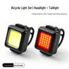 Mini Bicycle Headlight & Tail Light Set for Night Riding