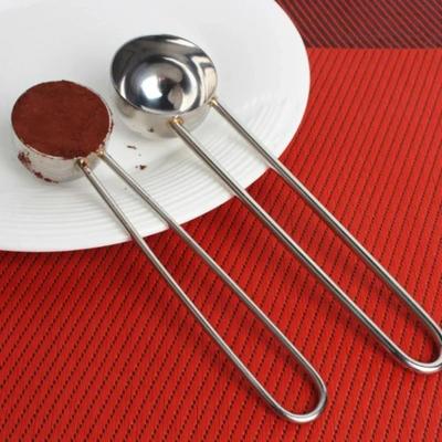 Stainless Steel Long Handled Coffee Spoon Tea Spice Measuring Scoop Longhandled Stirring Kitchen Tool Accessorie Coffee Maker