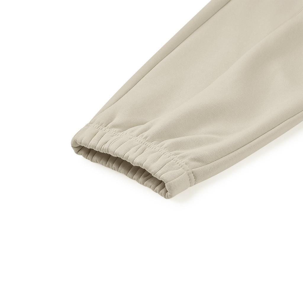 Skechers Sport Alliance Series Lightweight Windproof Soft Comfortable Simple Cuffed Casual Pants Men bottoms Light-Brown L424M127-0046