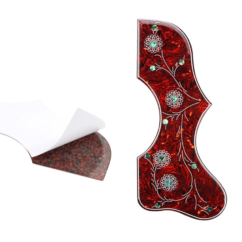 1PC Guitar Pickguard Scratch Plate Self-Adhesive Pickguard Sticker Guard Plate