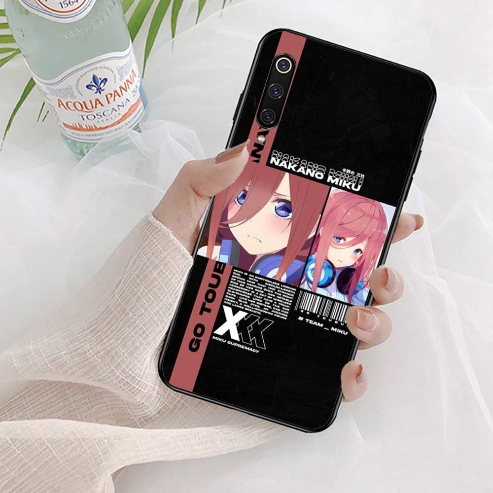 

Nakano Miku Anime Phone Case For Xiaomi Mi 5X 8 9 10 11 12 Lite Pro 10T PocoX3pro PocoM3 Note 10 Pro Lite Xiaomi Mi 8 Lite