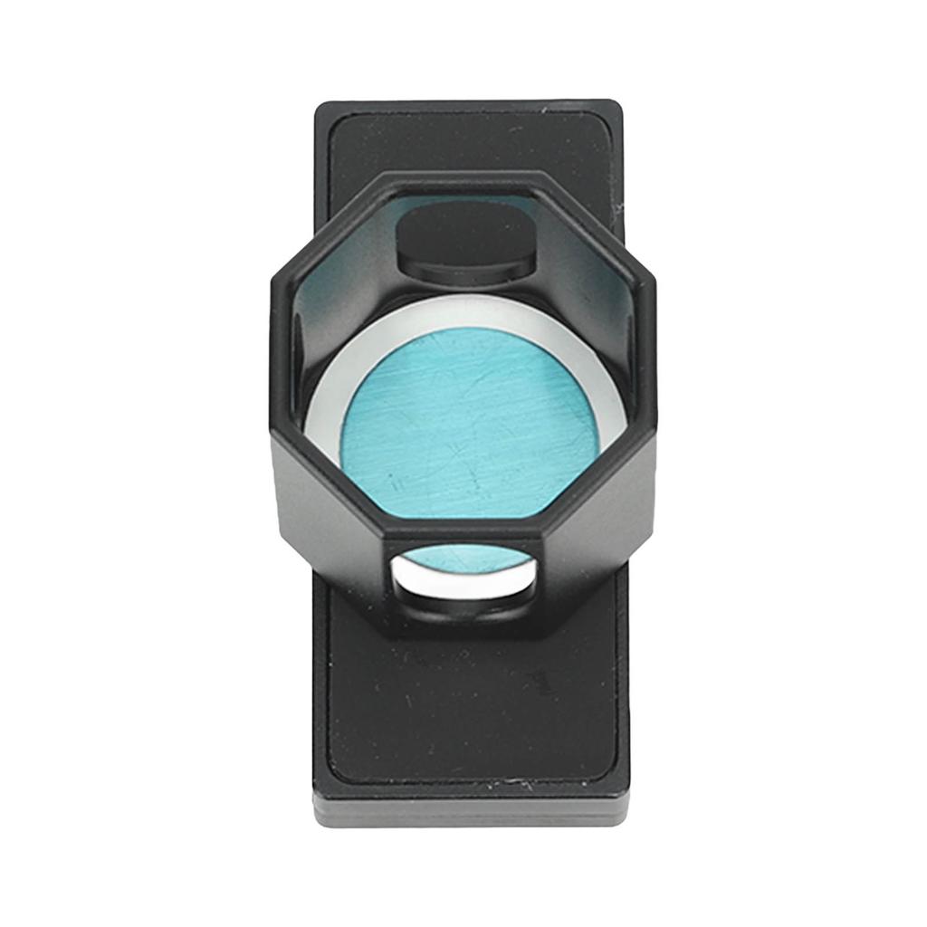 Magnetic Billiard Chalk Case Octagonal Single Section Chalk Storage Box Mute Chalk Clip Sports Accessories Black