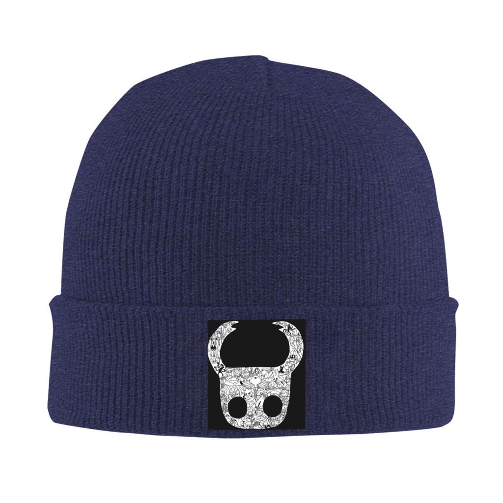 The Hollow Skull Video Game Warm Knitted Cap Hip Hop Bonnet Hat Autumn Winter Outdoor Beanies Hats for Unisex Adult