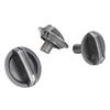 Heizlüfter-Reglerknopf OEM-Standard Hohe Zähigkeit UB9C 61 195 AC Klimaregler-Knopf Ersatz für Mazda BT‑50