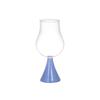 Copo de Leite e Vinho Dulton Goblet, Azul, Conjunto. Altura 152mm, Diâmetro 71mm, Capacidade 200ml. (M-0775MBL)