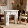 Small Fireplaces Model Figurine Miniature Furniture For 1/12 Scale Doll House Decoration And Craft Model Project Display