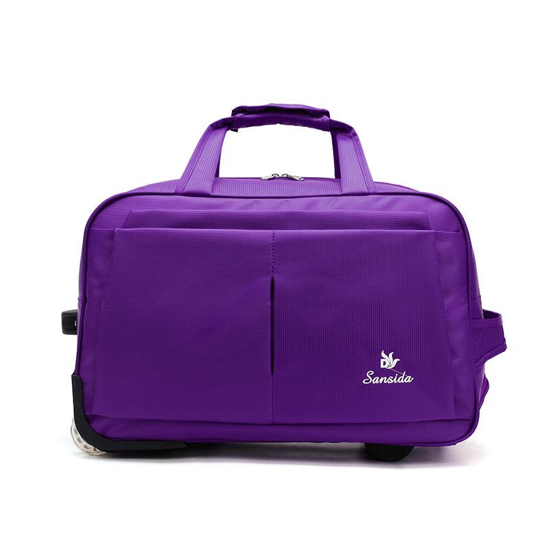 Korean Style Lightweight Folding Trolley Bag