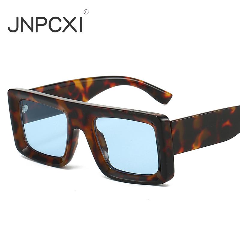 New Square Sunglasses Women Shades UV400 Retro Trending Rivets Men Gradient Sun Glasses