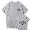 Pure cotton short-sleeved T-shirts for men and women high-end trendy T-shirts for the new summer of 2025 and Marine animals