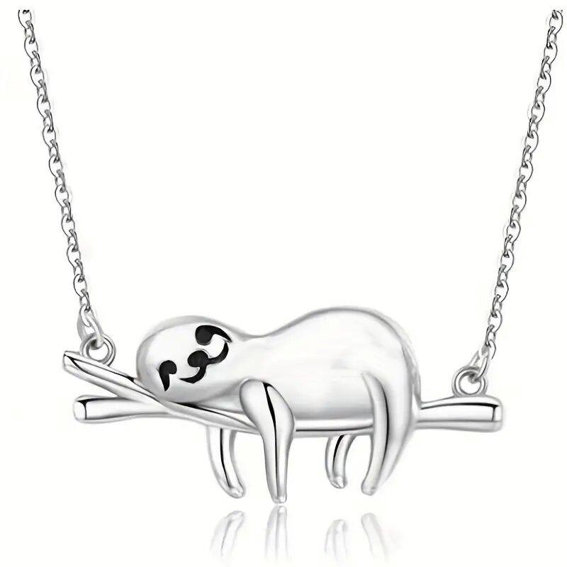 Cao Shi Cute Sloth Necklace - Japanese & Korean Sweet Animal Clavicle Chain