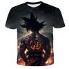 Anime Dragon Ball Son Goku 3D Print Kinder T-shirt Zomer Mode Casual T-shirt Jongen Meisje Unisex Kinderkleding T-shirt Tops