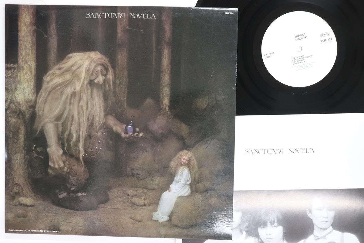 

LP Record NOVELA Sanctuary K28P332PROMO NEXUS Japan Japanese PopRock Used