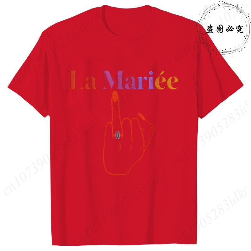 French Girls Single Farewell Tops Future Bride Team Bride Tees Printed Tshirts for EVJF Bridal Shower