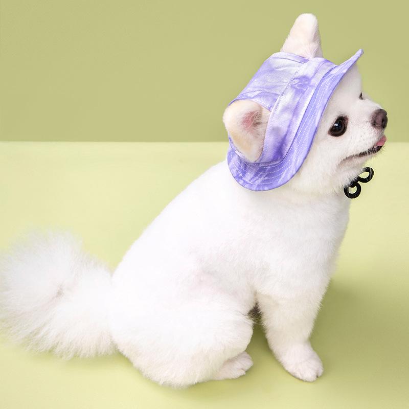 Dog Hat Pet Hat Baseball Hat Summer Canvas Dog Cap Only For Small Pet Dog Cat Outdoor Accessories Outdoor Hiking Sports