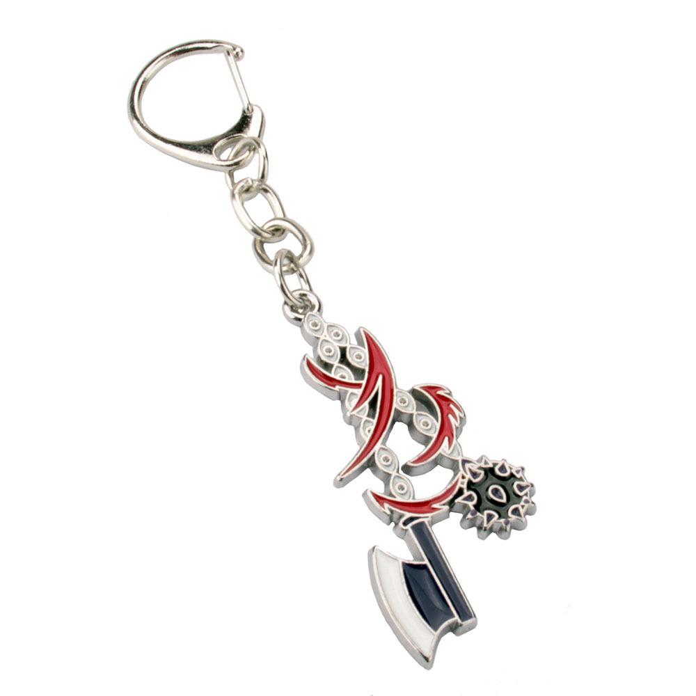Demon Slayer Tanjiro & Shinobu Nyckelring Hänge – 9 Pelare Svärd Tillbehör