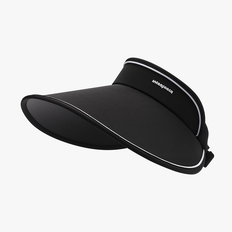 Summer, UV Protection, Vinyl Large Brim, Sunshade, Hollow Cap, Female, Outdoor Riding, Ice Silk, Breathable Sun Hat