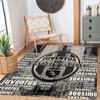 Juventus Customize Text Floor Mat Design for Dining Room Foyer Decorate Room Hallway Antislip Carpet Anime Office Decor Wedding Party Gift