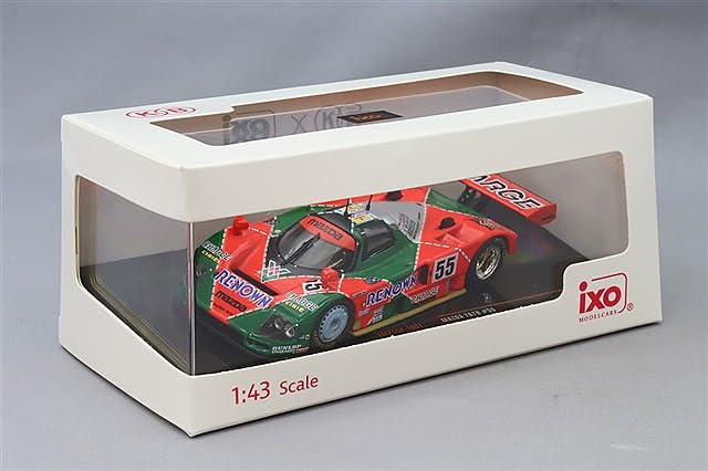 IXO KB Model Mazda 787B 1991 Le Mans 24H Winner Gachot 1/43 #55 V. Weidler/J. Herbert/B.