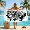 Colo Garra Blanca Fashion Beach Towel: Ideal for Summer Adventures Soft, absorbent and quick drying suitable for swimming and bathing