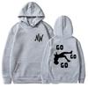 Nidal Wonder Go Go Go Hoodie Nidal Wonder Merch Fan-Geschenk Herren Damen Harajuku Langarm-Sweatshirts
