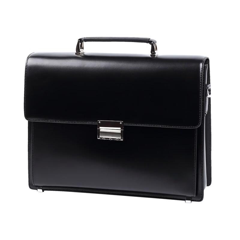 Мужской портфель SCHWARZETIENNE из натуральной кожи 39cm x 11cm x 29.5cm