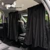 Universal All-Season Car Sunshade Black Privacy Curtain