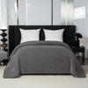 Elegant Bedspread 170X210 Cm With Dark Gray Piping