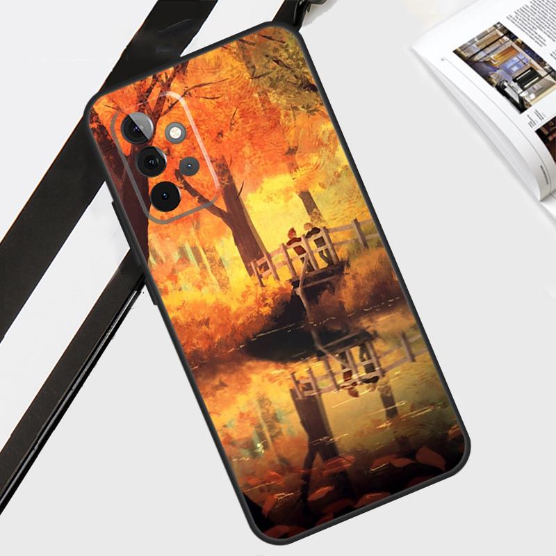 

Autumn Leaves Fall Halloween Case For Samsung Galaxy A12 A22 A32 A52 A56 A36 A26 A16 A06 A54 A34 A14 A13 A53 A15 A35 A55 Samsung A55
