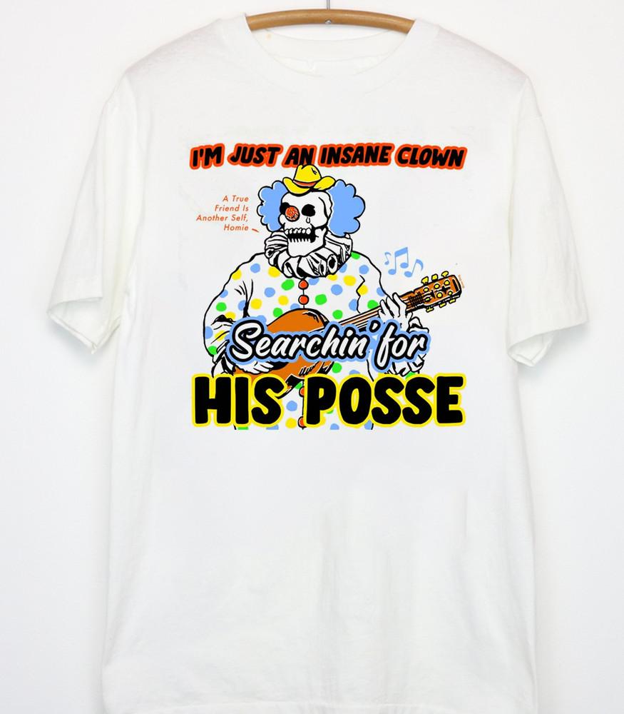 

SALE Insane Clown Posse HOT NEW short sleeve T-shirt white S to 5Xl Unisex T-Shirt S