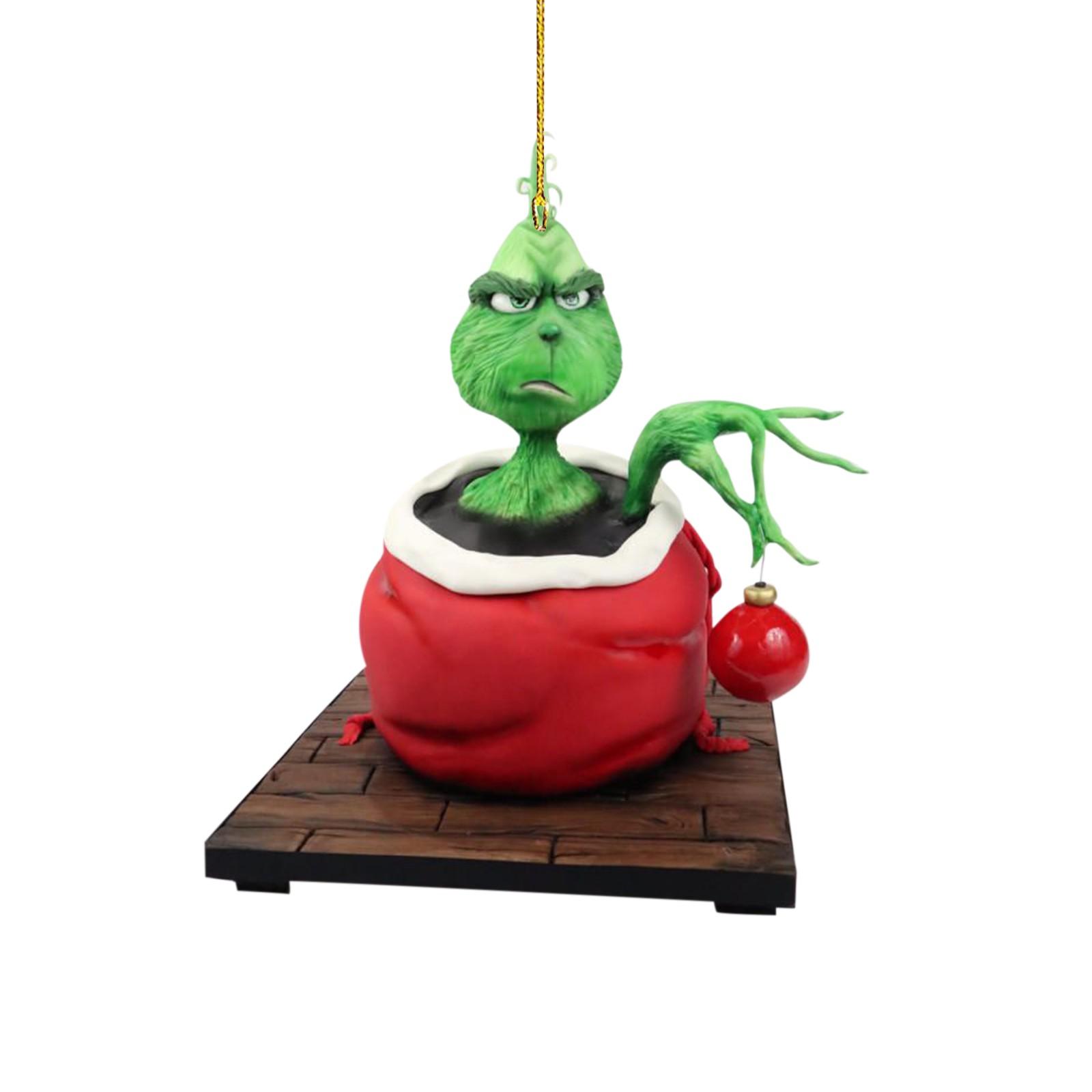 

Різдвяні ялинкові прикраси, акрилові підвісні різдвяні прикраси для дому, автомобіль, рюкзак, кулон, подарунок для дітей One Size