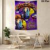Name Custom Cartoon Coraline Wall Tapestry Aesthetic Wall Hanging Printed Fabric Blanket Decorative Tapestries for Bedroom Living Room Home Decor