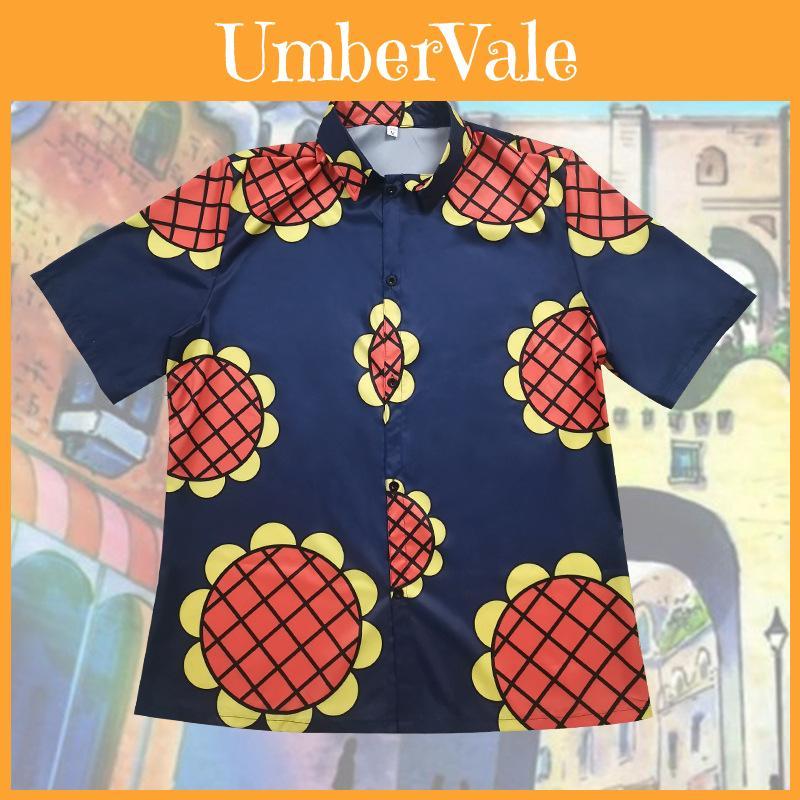 Poutavé tričko One Piece Luffy se slunečnicí Pro cosplay nebo každodenní nošení