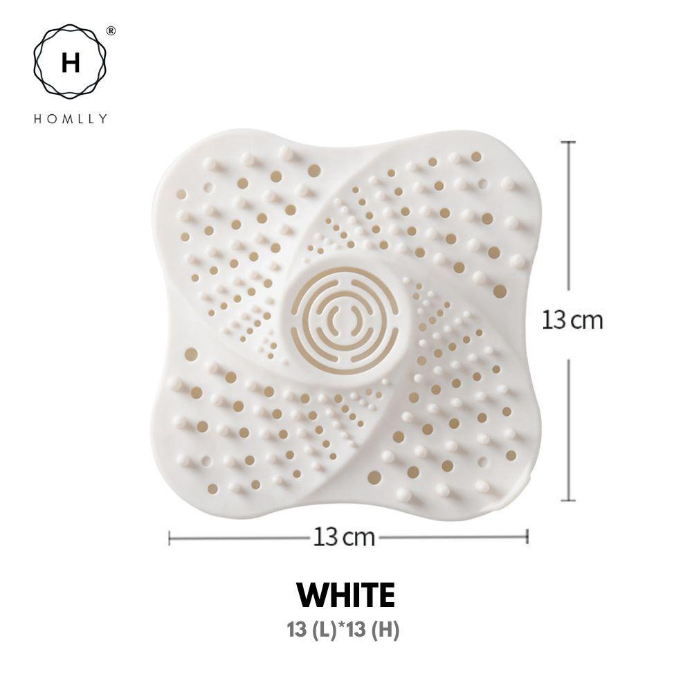 Homlly Hair Catcher Shower Drain Cover (X4 PCS)