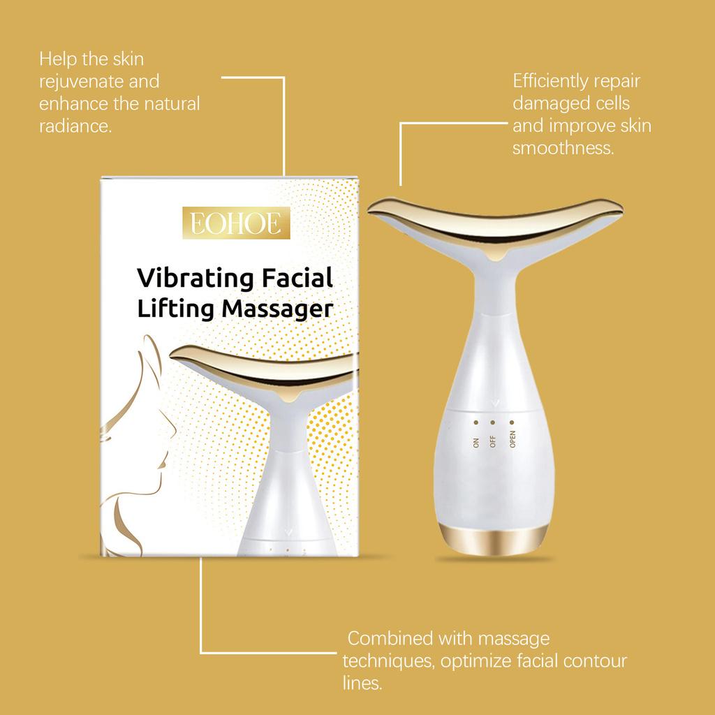 Eohoe Facial Firming Massager Ergonomic And Compact Device For Gentle Skin Repair