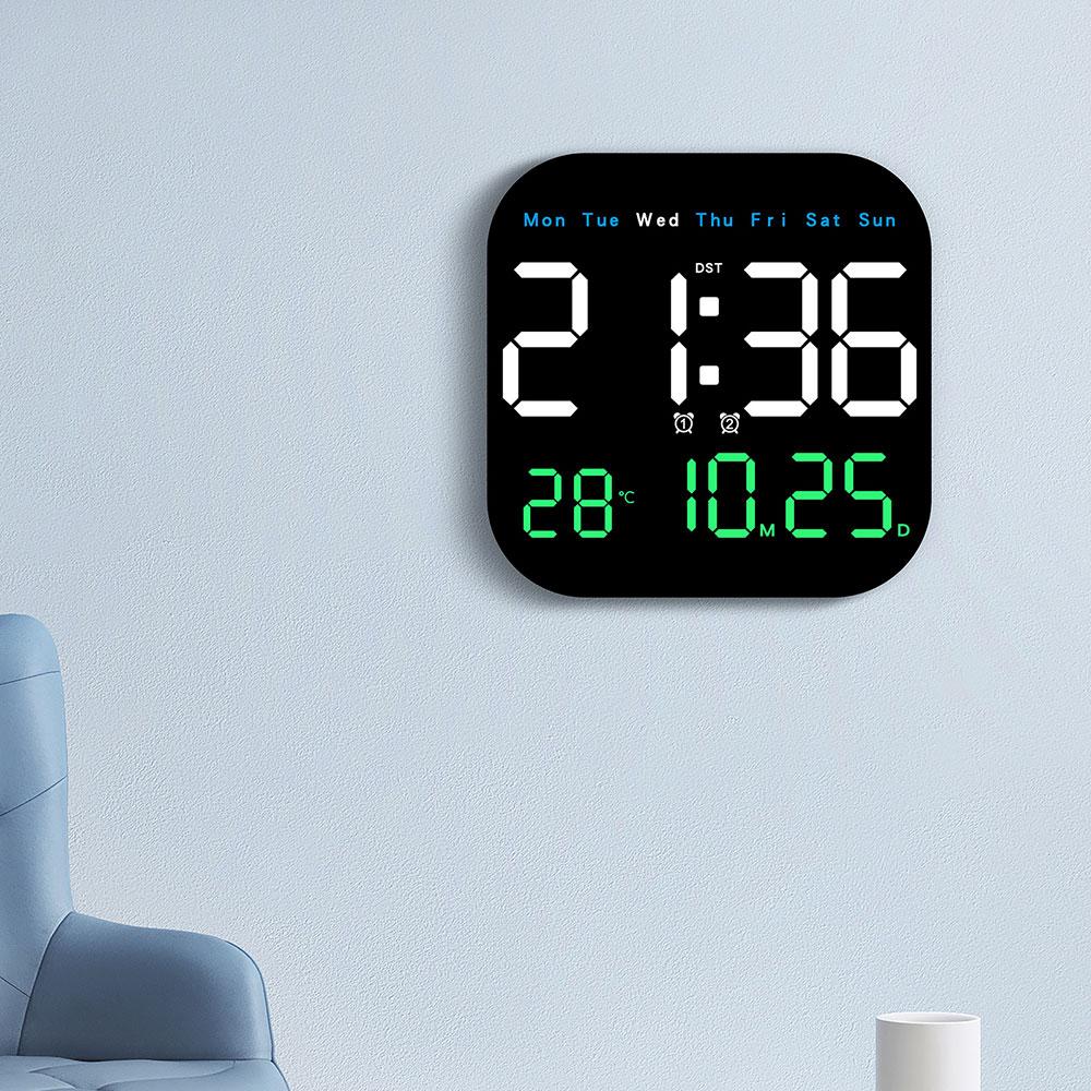 Yujeubi Blackface Square S Led Watch