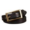2.4Cm Wide Fashion Retro Trend Decoration Leather Thin Belt Women'S Thickened Pure Cowhide Jeans Belt Women'S