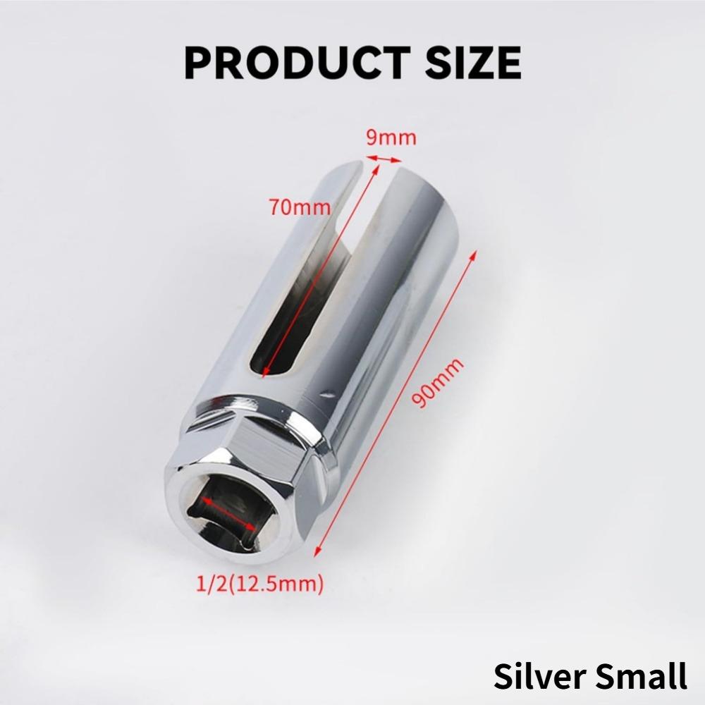 1/2PCS Universal 22mm 1/2'' Drive  Car Oxygen Lambda Sensor Socket Wrench Removal Installation Tool Professional Car Accessories